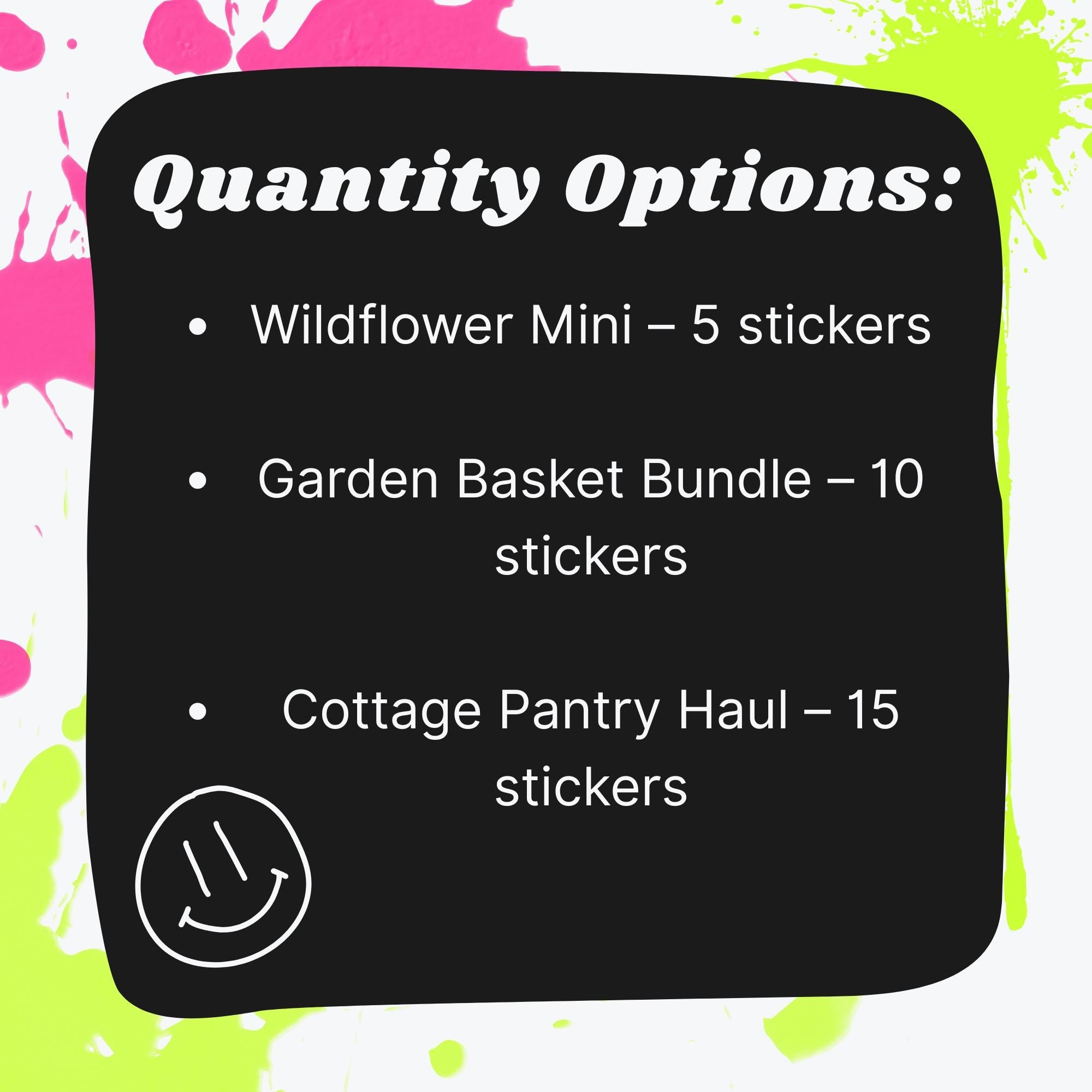 Cottagecore Mystery Sticker Pack | Mushrooms, Frogs, Tea, Books, Garden Aesthetic | Glossy or Holographic | Cozy Nature Stickers