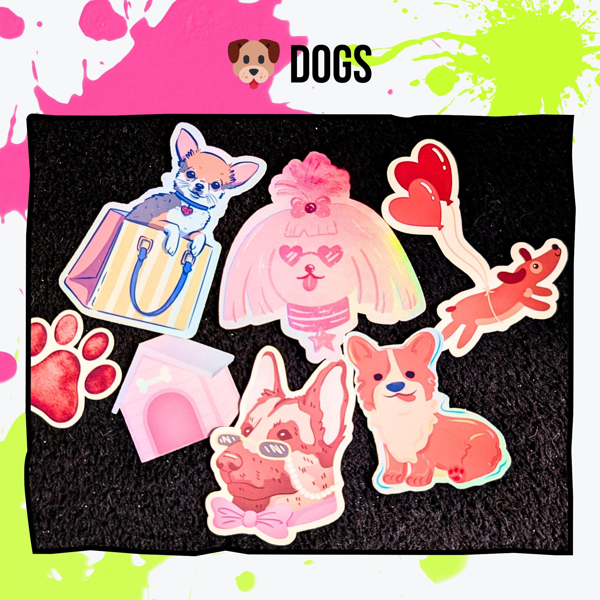 Animal Sticker Mystery Pack | Cats, Dogs, Sea Life, Safari & Jungle, Reptiles or Mixed | Holographic or Glossy | Cute Sticker Grab Bag