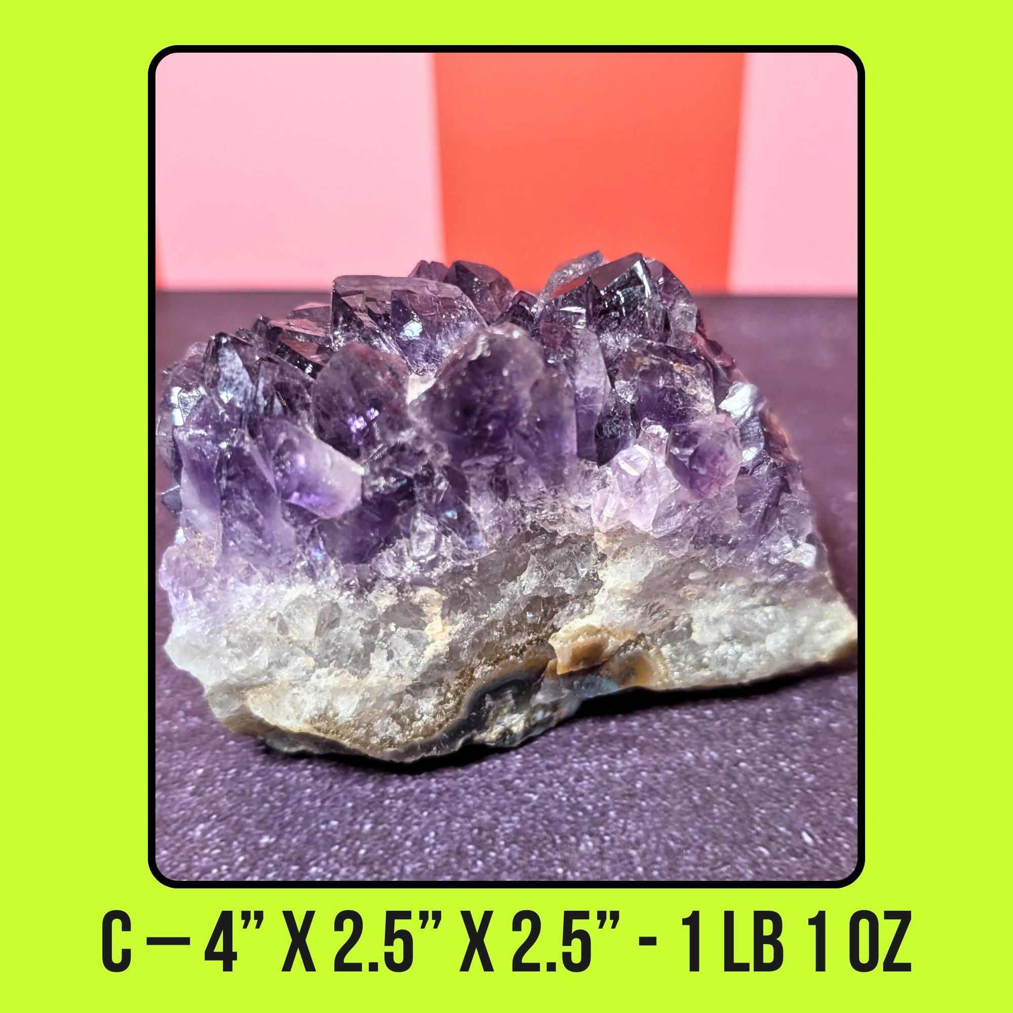 Large Raw Amethyst Cluster | Natural Healing Crystal • Protection • Calm Energy | Choose Your Piece