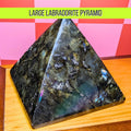 Labradorite Pyramid | Protection Crystal • Intuition • Energy Amplifier | One of a Kind