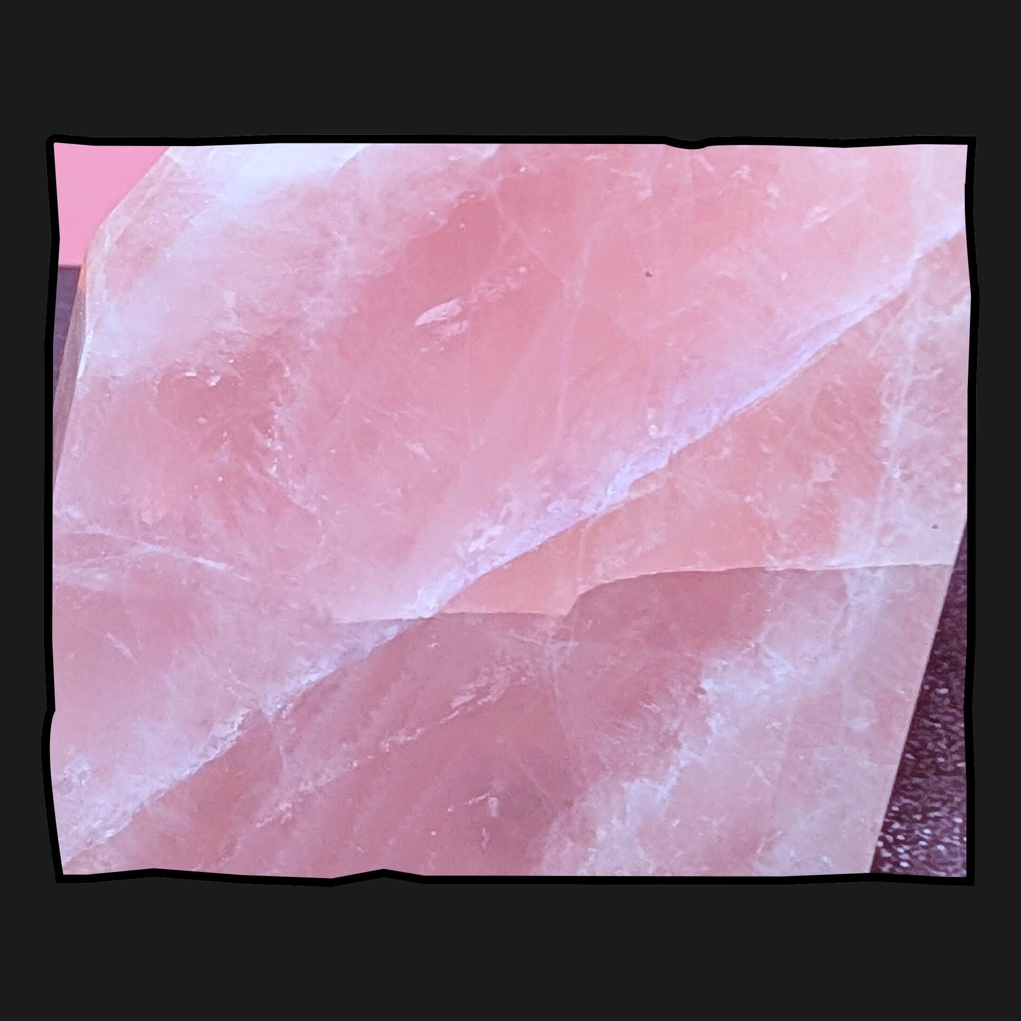 Rose Quartz Slab | Polished Heart Chakra Crystal • Self Love • Emotional Healing | Choose Your Piece