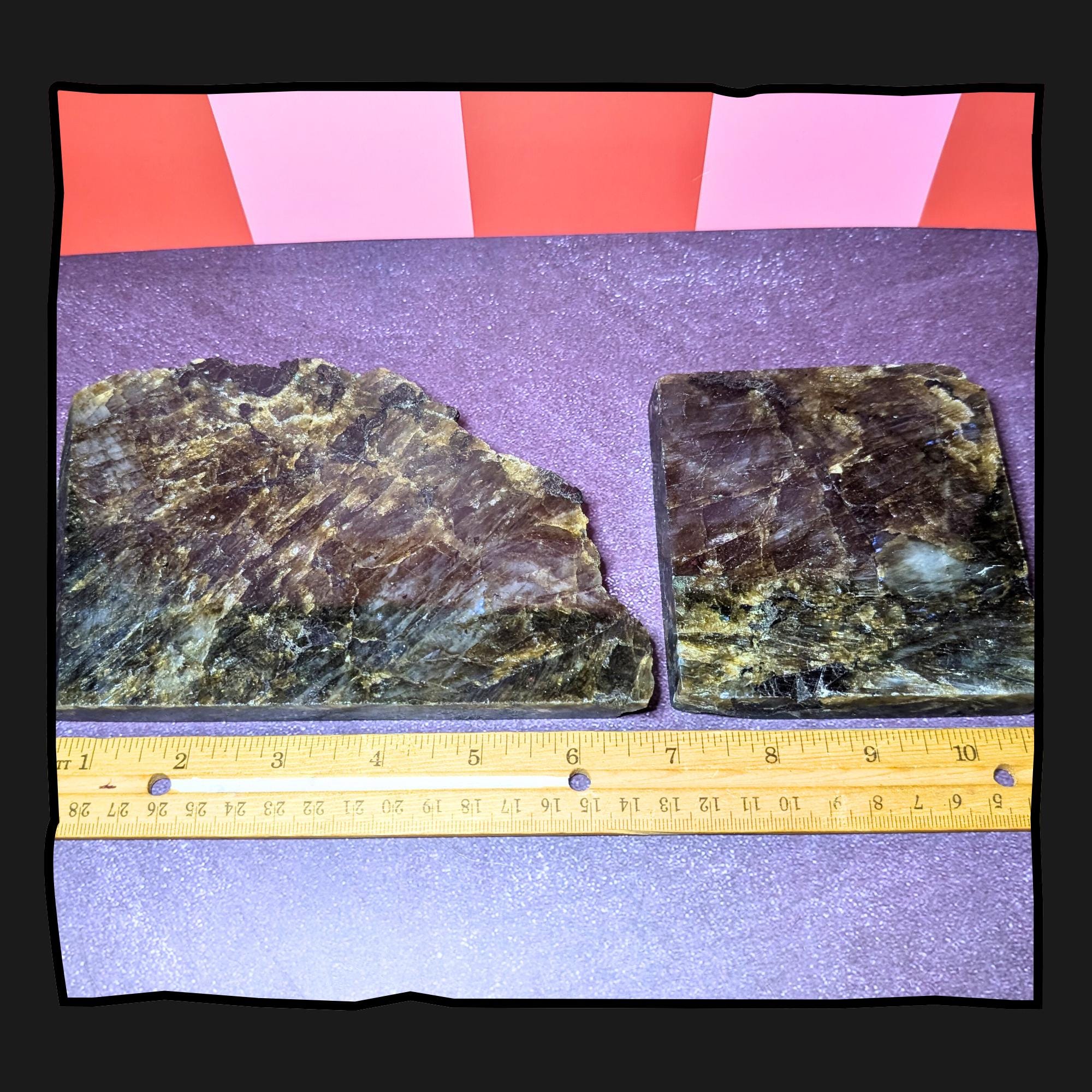 Labradorite Slab | Polished Crystal Display • Protection • Intuition | Choose Your Piece