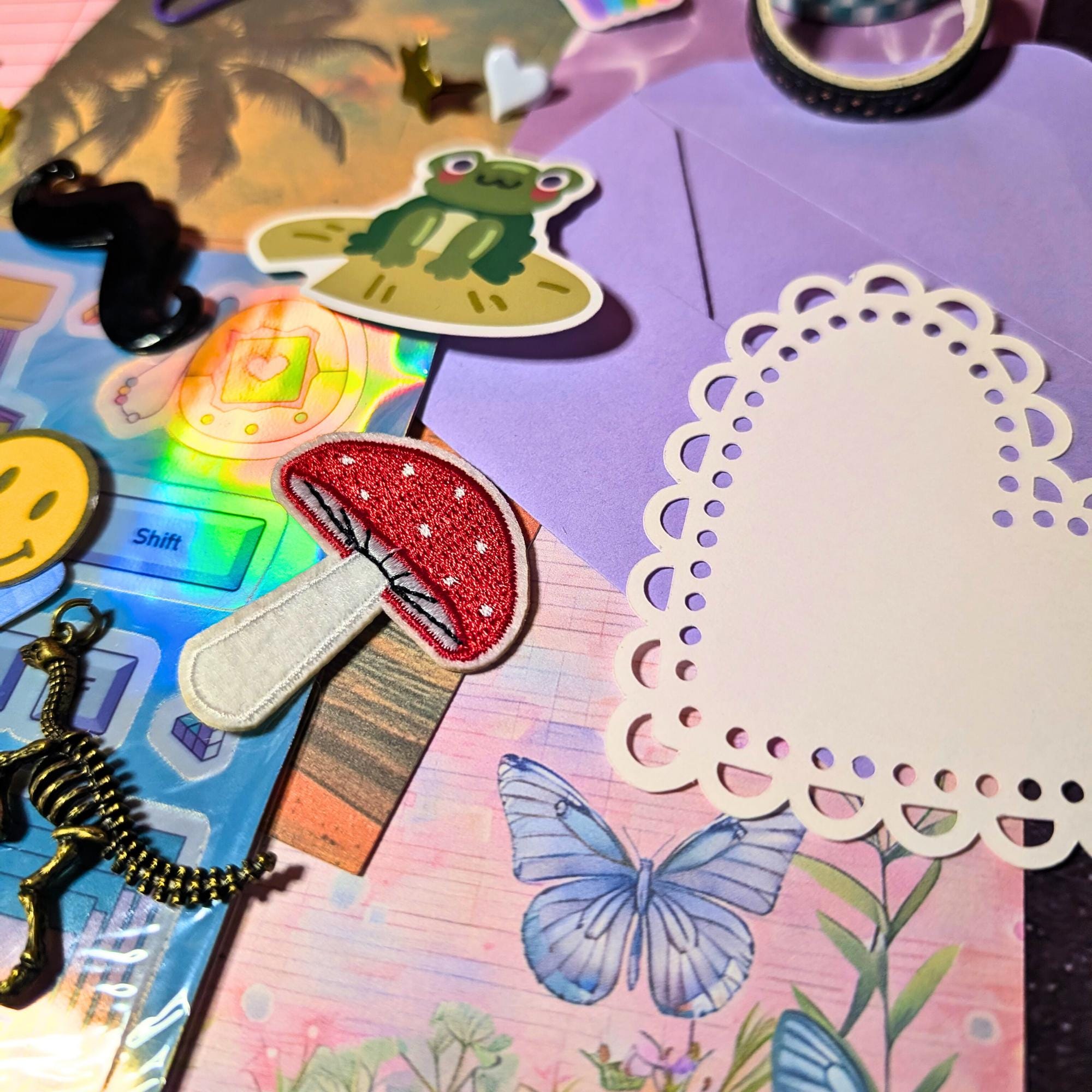 Junk Journal Mystery Grab Bag | Ephemera Bundle | Stickers, Washi, Tarot & Vintage Paper Pack | Witchy Scrapbooking Kit | Choose Your Tier