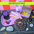 High Priestess Altar Kit | Witch Starter Kit | Divination Set | Pendulum Kit | Crystal Altar Set | Tarot Ritual Tools | Witchcraft Gift
