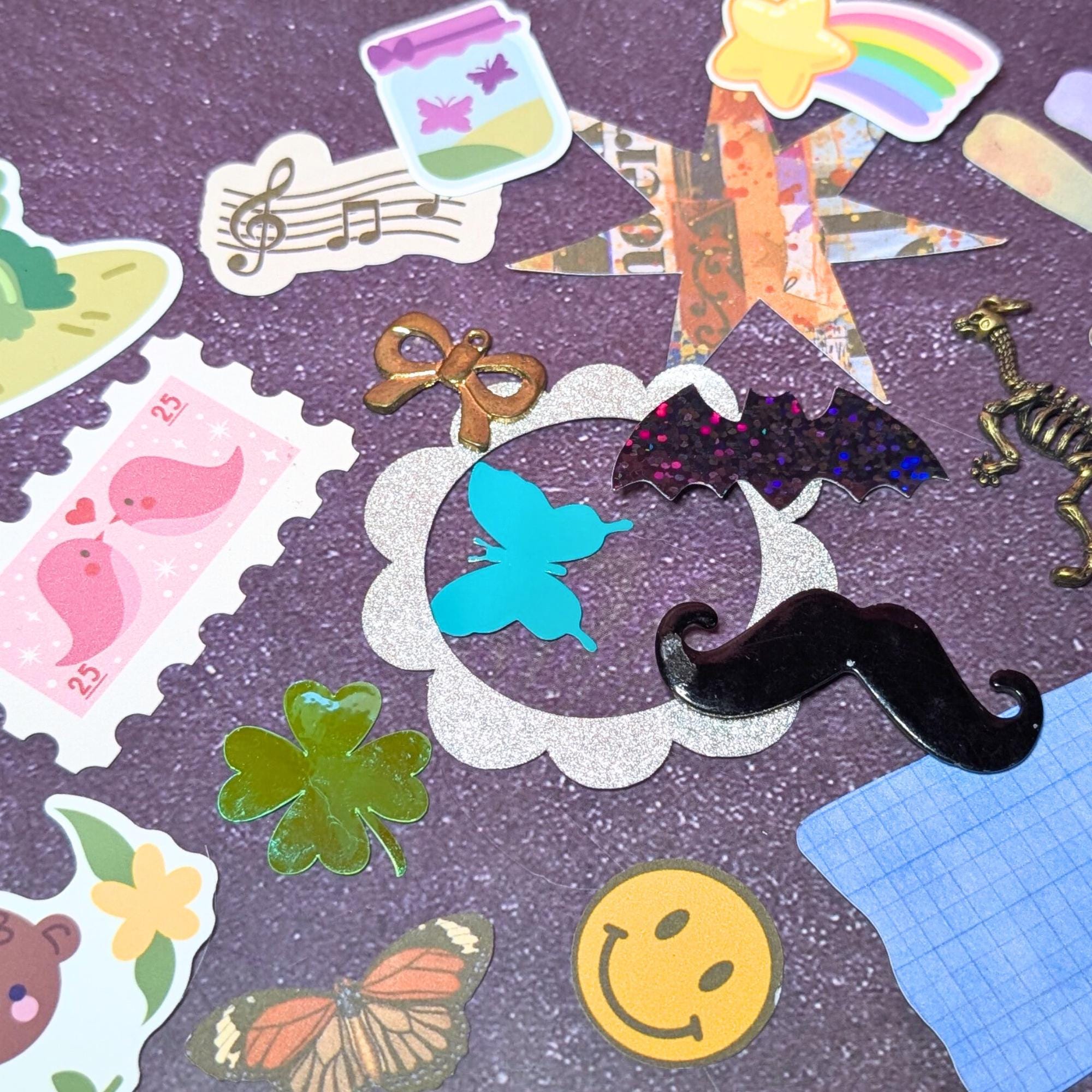 Junk Journal Mystery Grab Bag | Ephemera Bundle | Stickers, Washi, Tarot & Vintage Paper Pack | Witchy Scrapbooking Kit | Choose Your Tier
