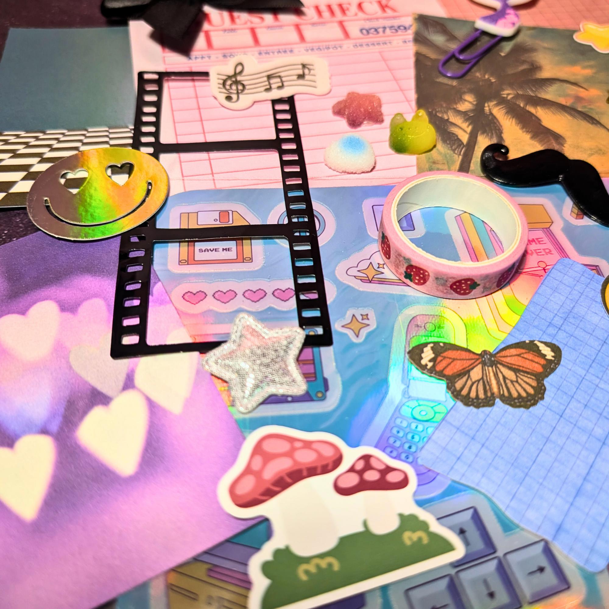 Junk Journal Mystery Grab Bag | Ephemera Bundle | Stickers, Washi, Tarot & Vintage Paper Pack | Witchy Scrapbooking Kit | Choose Your Tier