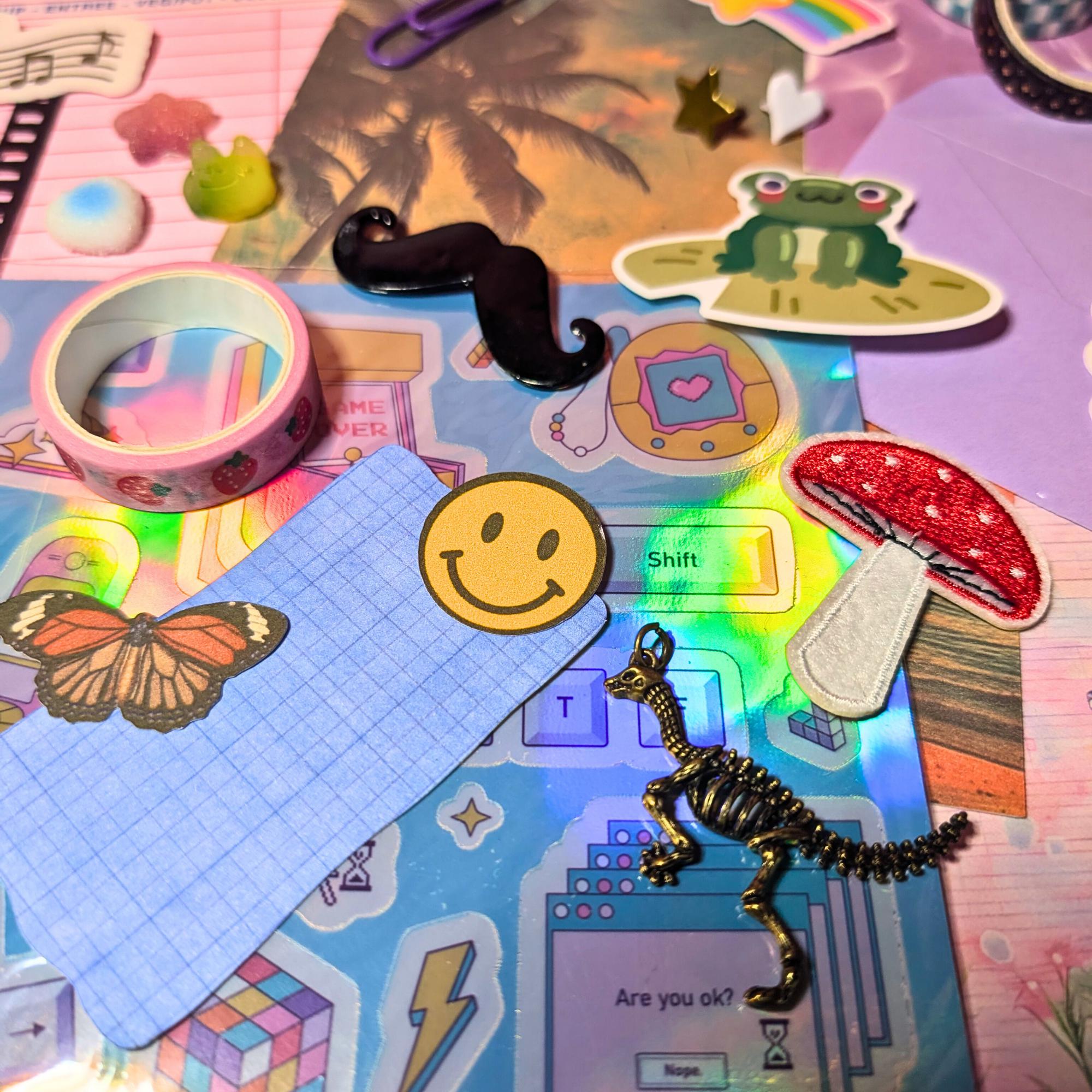 Junk Journal Mystery Grab Bag | Ephemera Bundle | Stickers, Washi, Tarot & Vintage Paper Pack | Witchy Scrapbooking Kit | Choose Your Tier