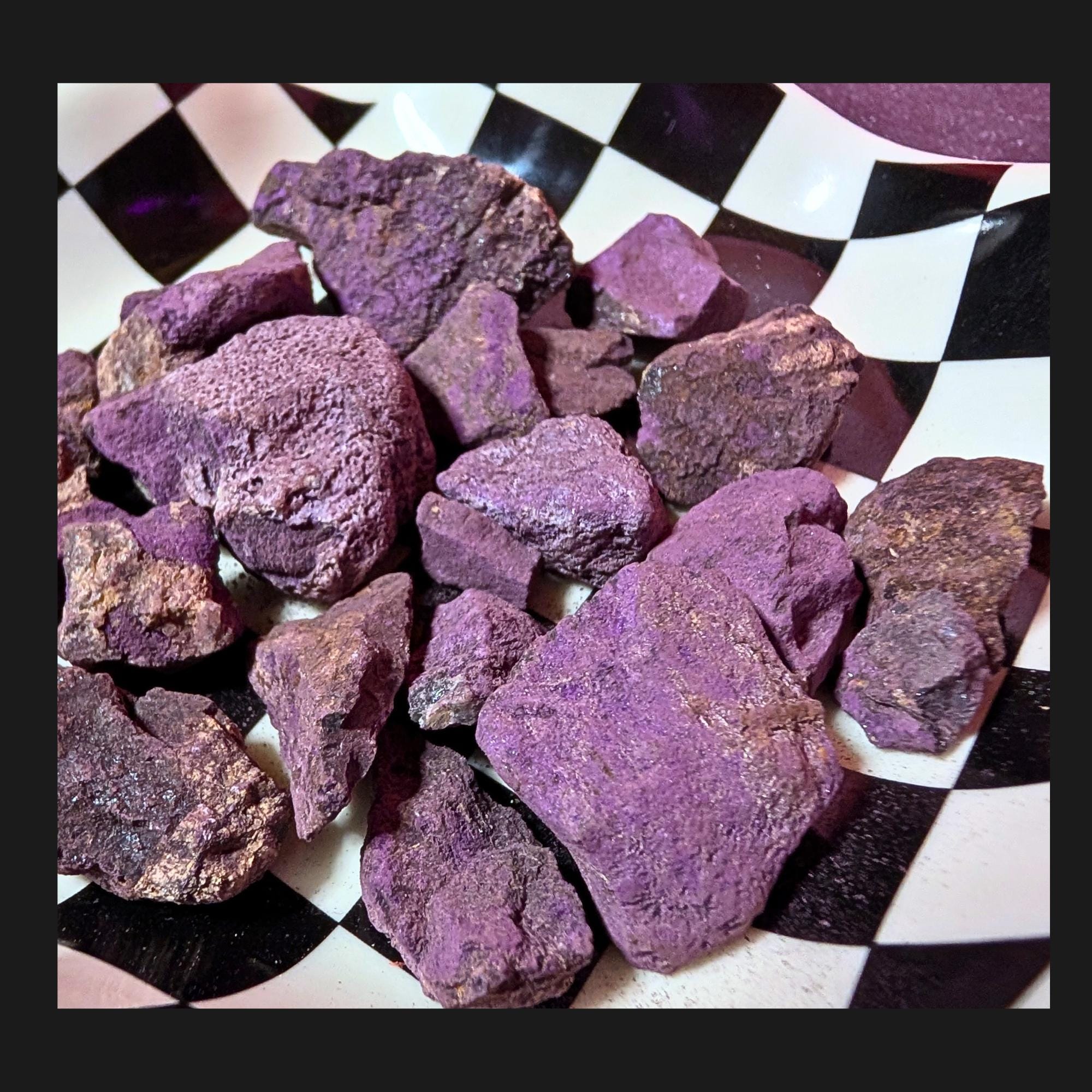 Purpurite Raw Piece | Intuition & Spiritual Growth Crystal | Third Eye and Crown Chakra Stone | Natural Purple Crystal | Intuitively Chosen