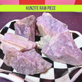 Kunzite Raw Piece | Self Love & Heart Healing Crystal | High Vibration Pink Stone | Emotional Healing Crystal | Intuitively Chosen