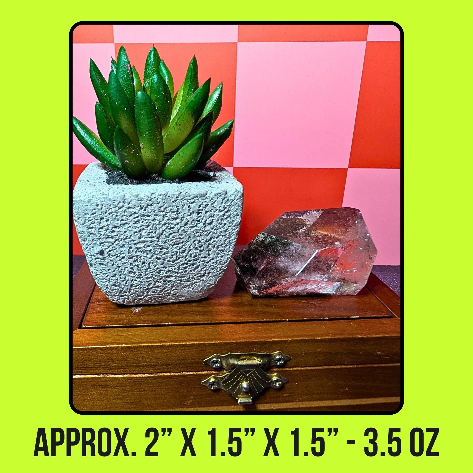 Garden Quartz (Lodolite) Free Form | Manifestation & Inner Journey Crystal | Healing and Meditation Stone | Intuitively Chosen