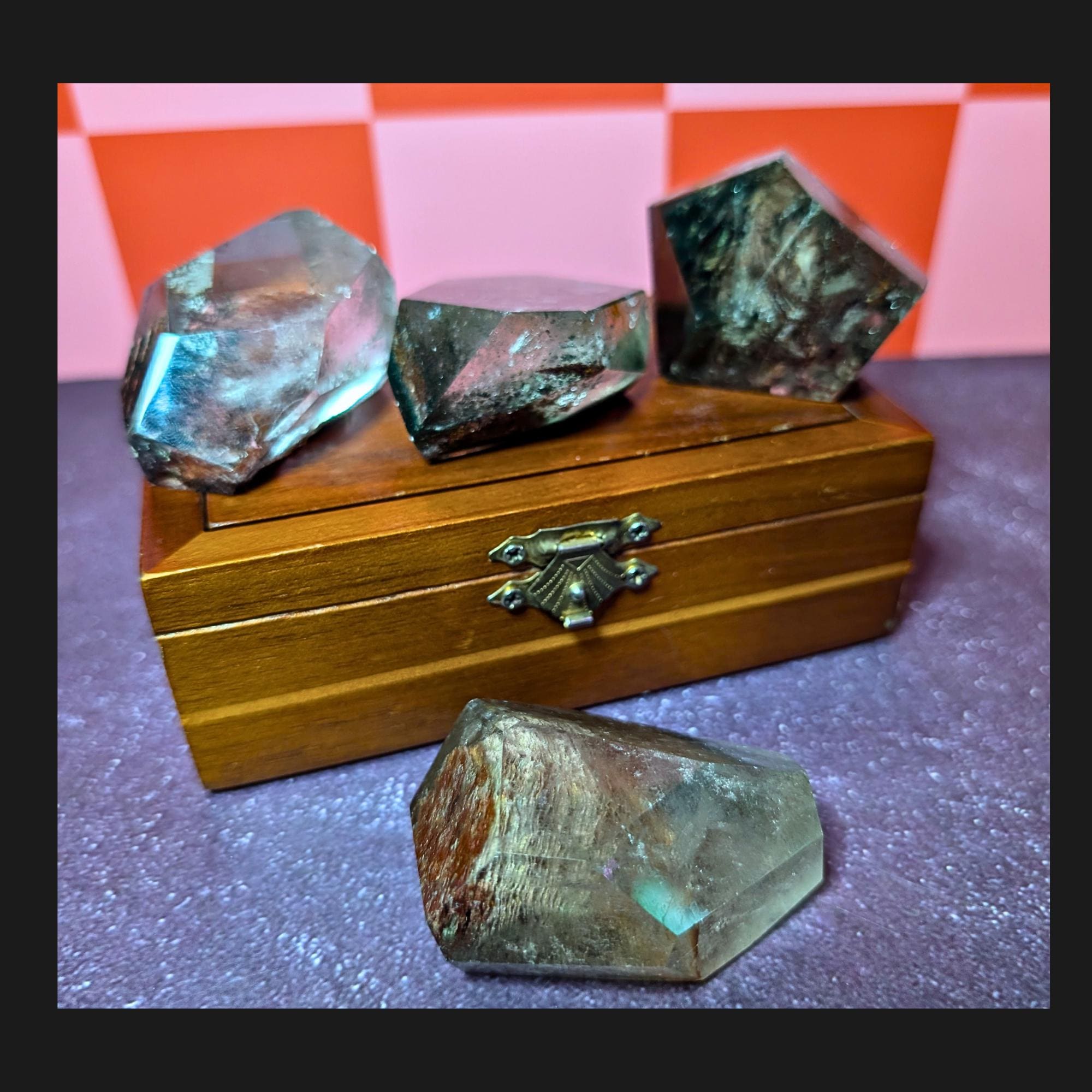 Garden Quartz (Lodolite) Free Form | Manifestation & Inner Journey Crystal | Healing and Meditation Stone | Intuitively Chosen