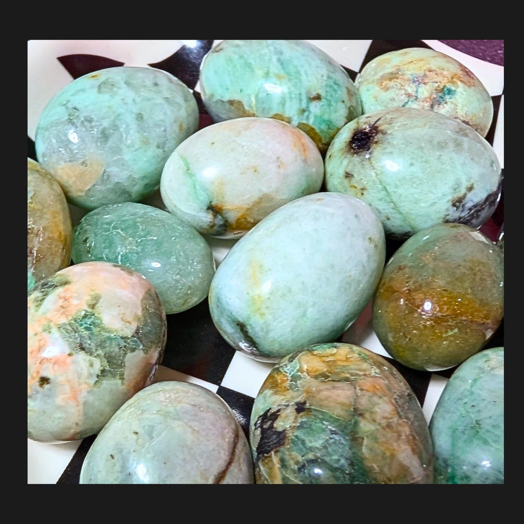 Fynchenite Tumbled Stone | Rare Healing Crystal | Energy Balancing & Spiritual Growth Stone | Pocket Crystal | Intuitively Chosen