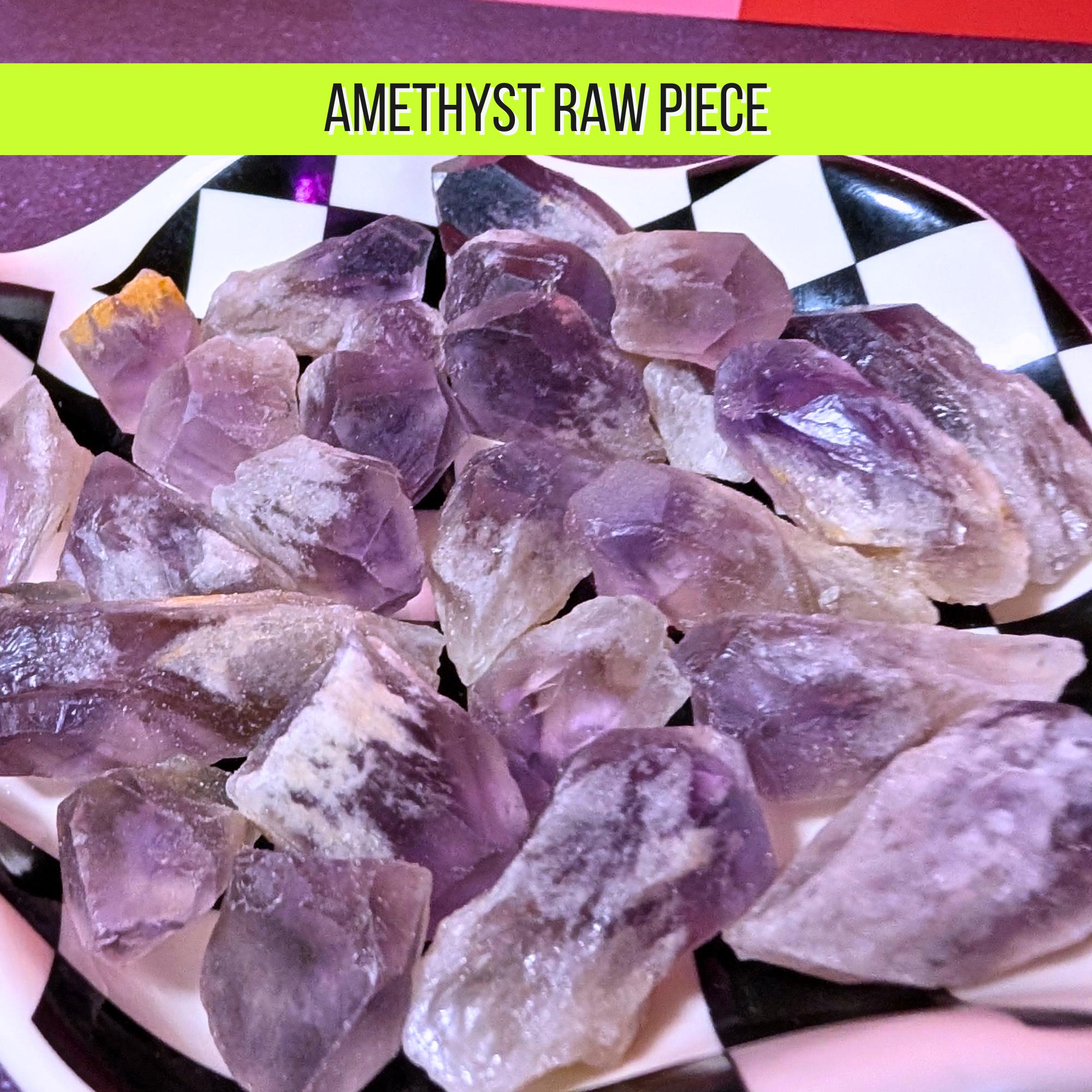 Amethyst Raw Piece | Natural Amethyst Crystal | Protection & Intuition Stone | Mini Raw Crystal | Healing Crystal | Intuitively Chosen