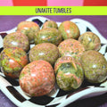 Unakite Tumbled Stone | Emotional Healing & Heart Chakra Crystal | Balance and Growth Stone | Green Pink Crystal | Intuitively Chosen