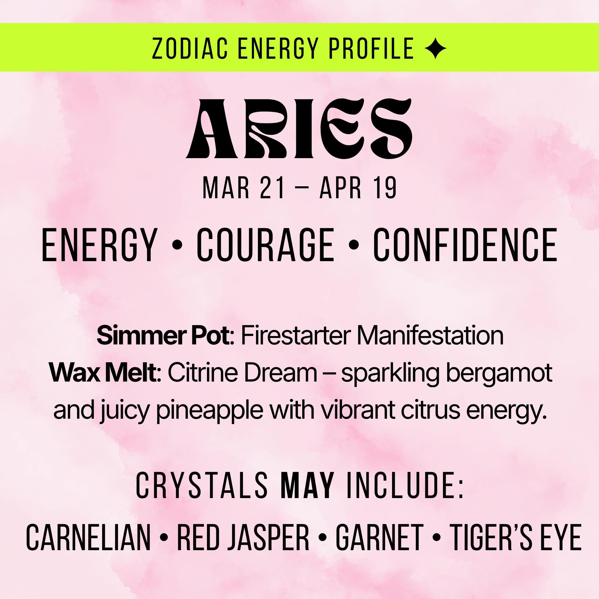 Zodiac Crystal Mystery Box | Astrology Gift Set | Tarot Reading, Wax Melt, Simmer Pot | Spiritual Gift for Her