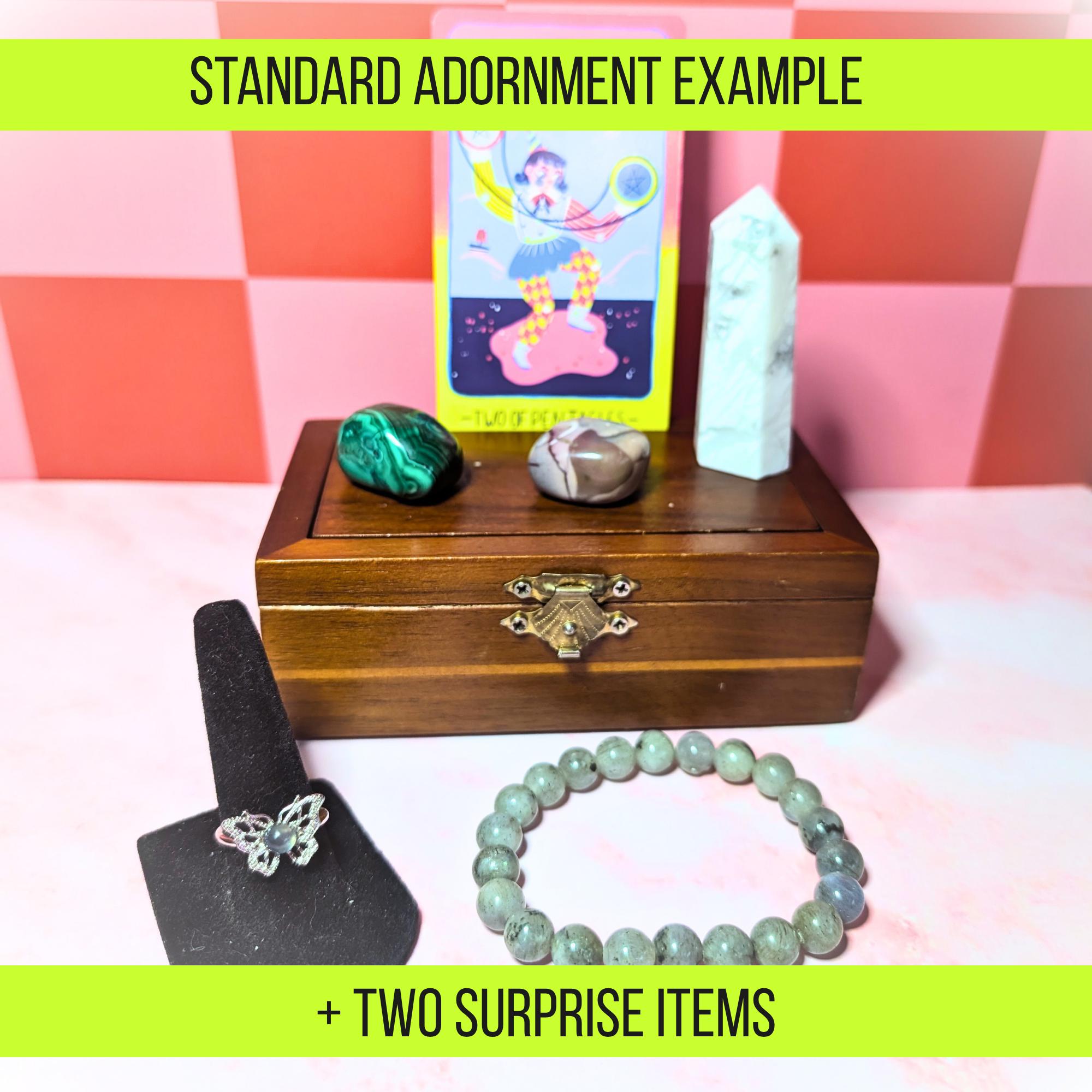 Cosmic Drip Crystal Mystery Box | Crystal Jewelry Set, Bracelet & Ring Bundle | Spiritual Gift Box | Witchy Mystery Box