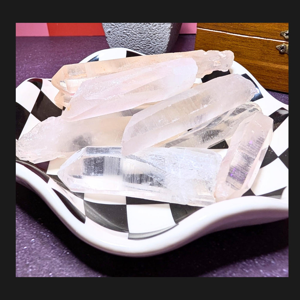 Clear Quartz Raw Point | Natural Quartz Crystal Point | Energy Amplifier | Healing, Clarity & Manifestation Stone | Raw Crystal Decor