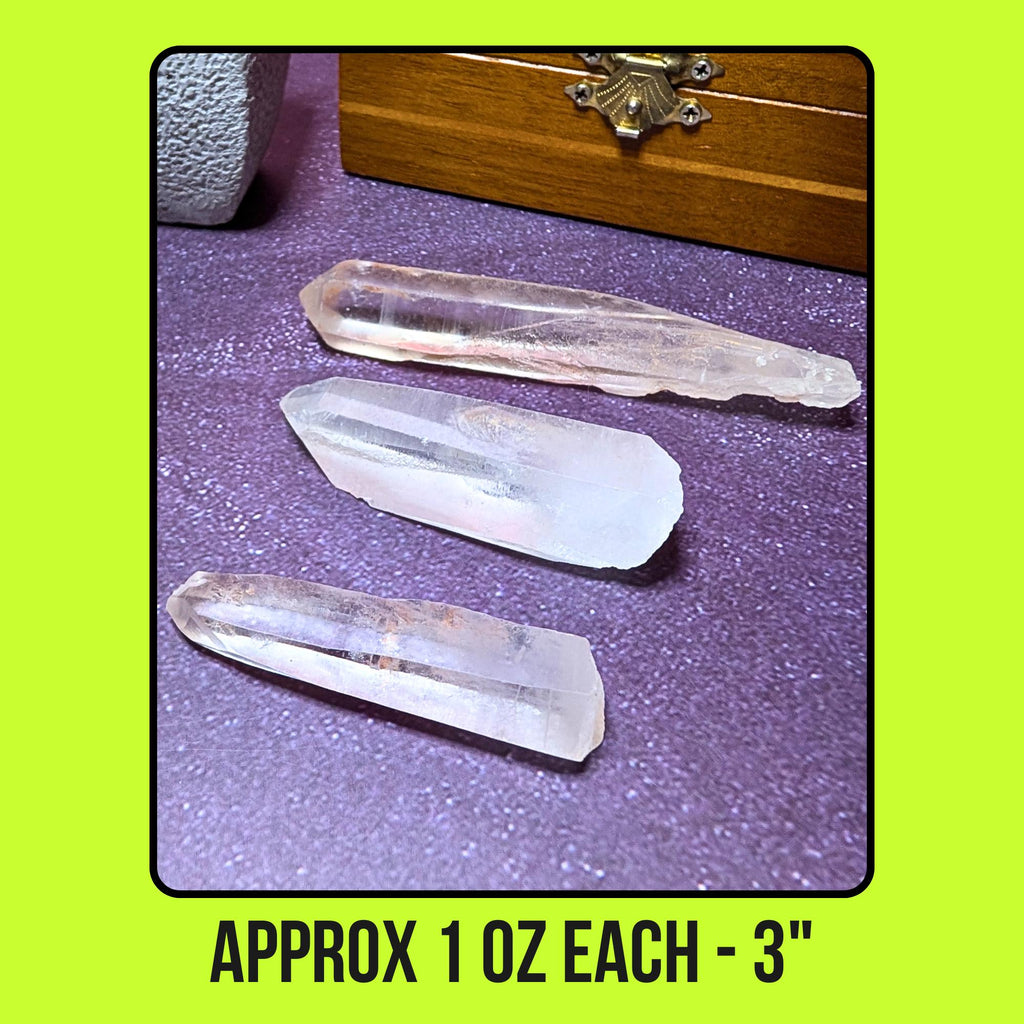 Clear Quartz Raw Point | Natural Quartz Crystal Point | Energy Amplifier | Healing, Clarity & Manifestation Stone | Raw Crystal Decor