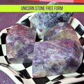 Unicorn Stone Free Form | Emotional Healing & Intuition Crystal | Lepidolite Pink Tourmaline Quartz | Unique Decor | Intuitively Chosen