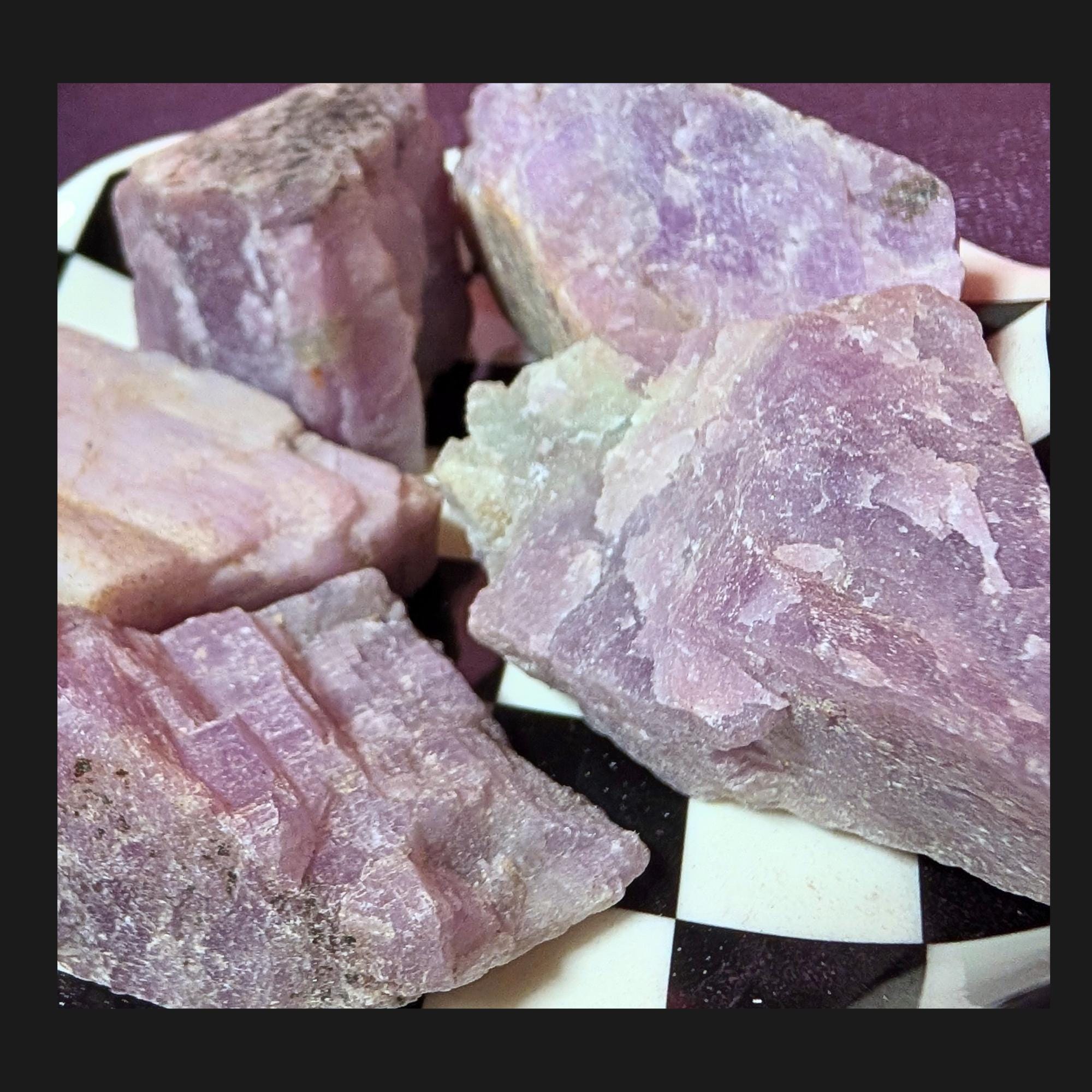 Kunzite Raw Piece | Self Love & Heart Healing Crystal | High Vibration Pink Stone | Emotional Healing Crystal | Intuitively Chosen