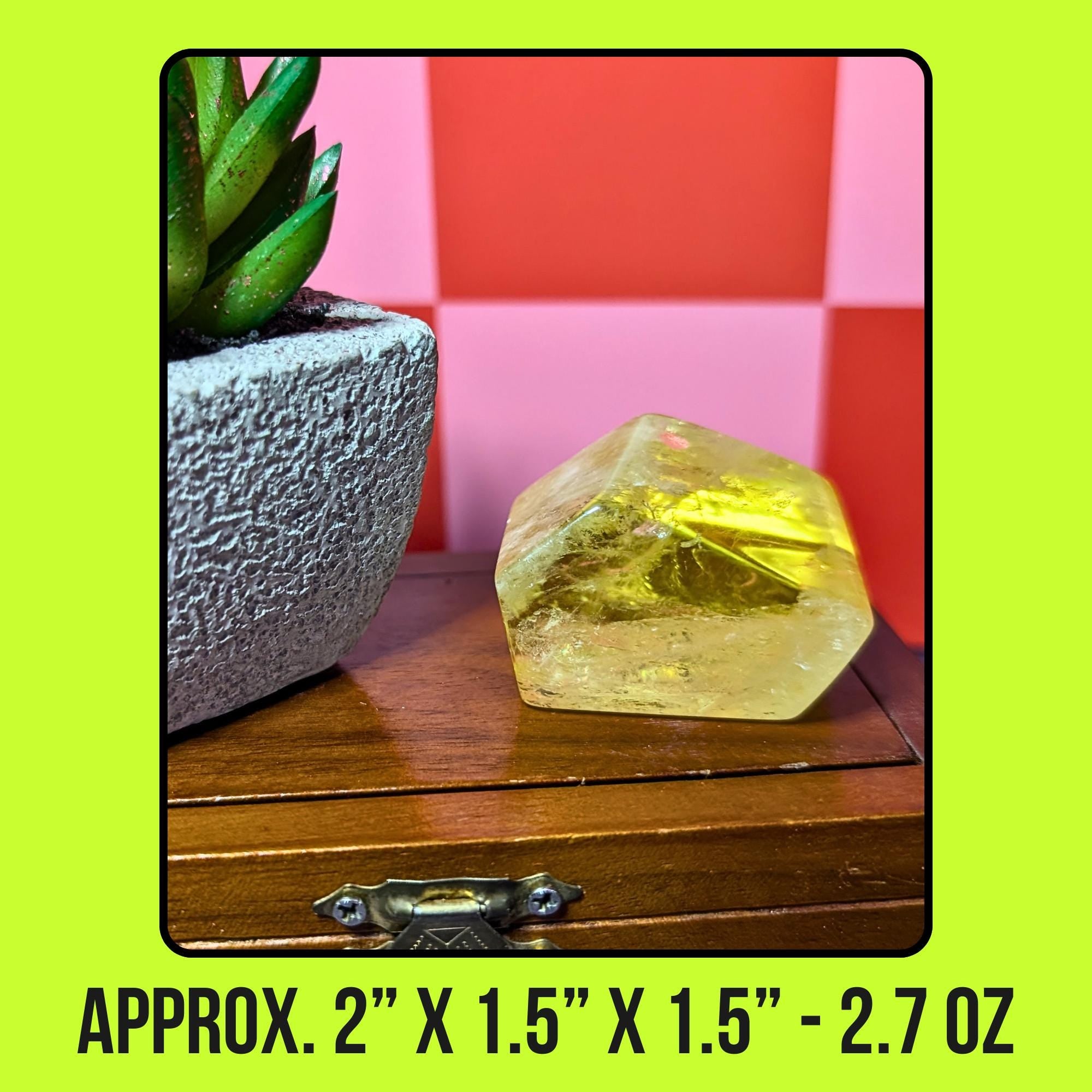 Citrine Free Form | Abundance & Manifestation Crystal | Wealth and Success Stone | Positive Energy Citrine | Intuitively Chosen