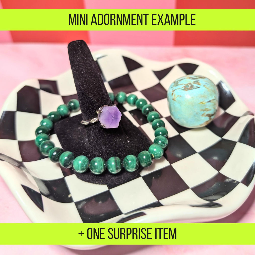 Cosmic Drip Crystal Mystery Box | Crystal Jewelry Set, Bracelet & Ring Bundle | Spiritual Gift Box | Witchy Mystery Box